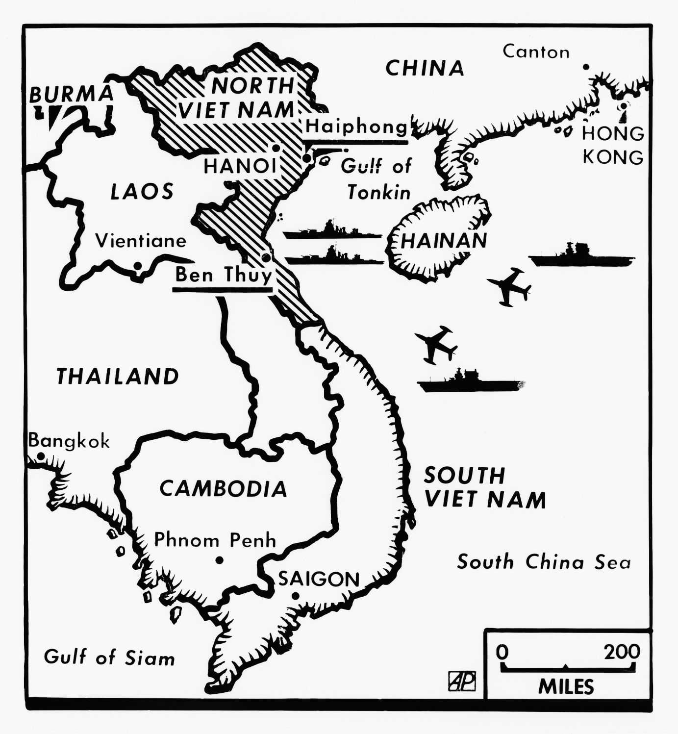 1964: Gulf of Tonkin resolution